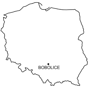 Mapa Zamek w Bobolicach