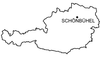 Mapa Zamek Schönbühel