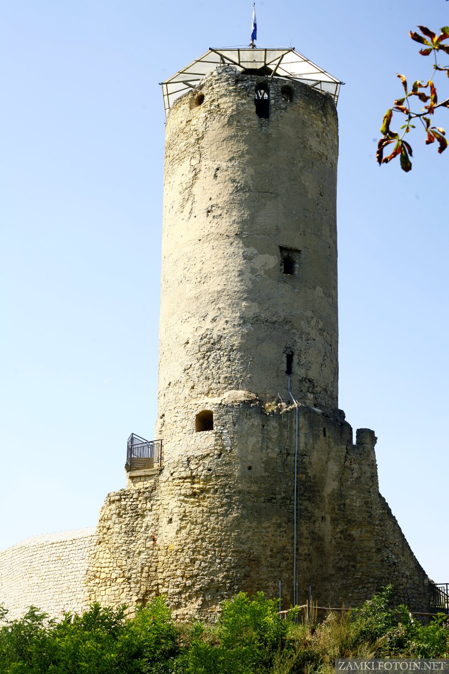 Wieża zamku w Iłży