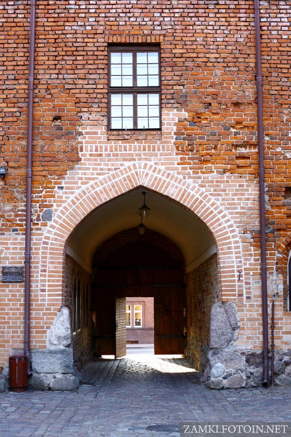 Brama zamku w Ostródzie