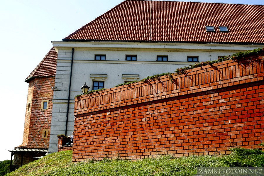 Zamek w Sandomierzu od strony Wisły
