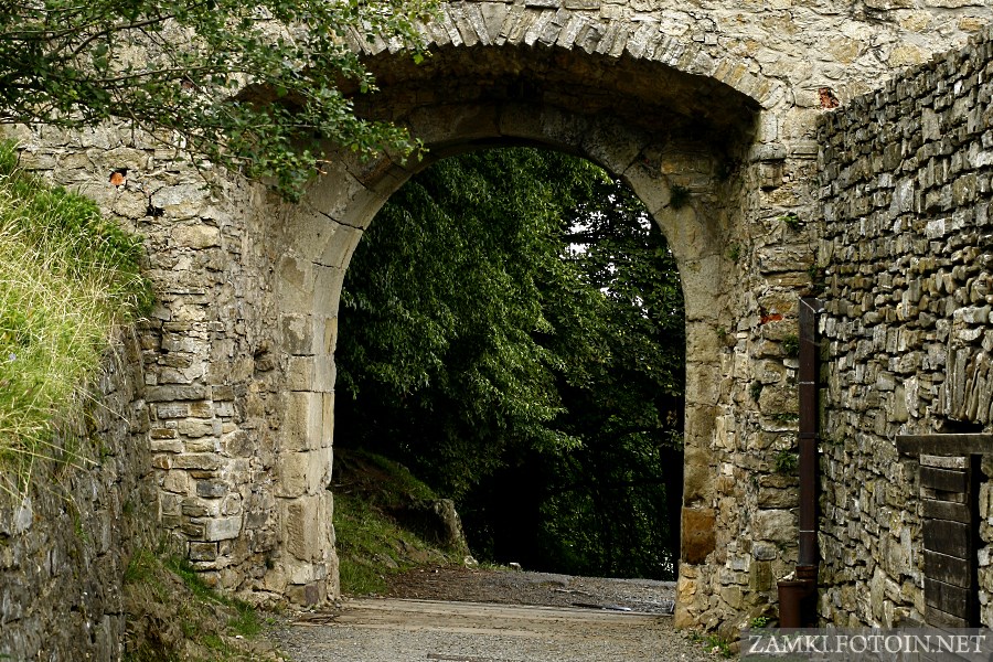 Brama zamku Hukvaldy