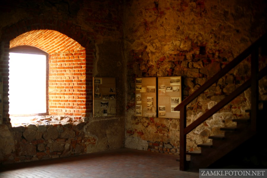 Wnętrze zamku Czorsztyńskiego
