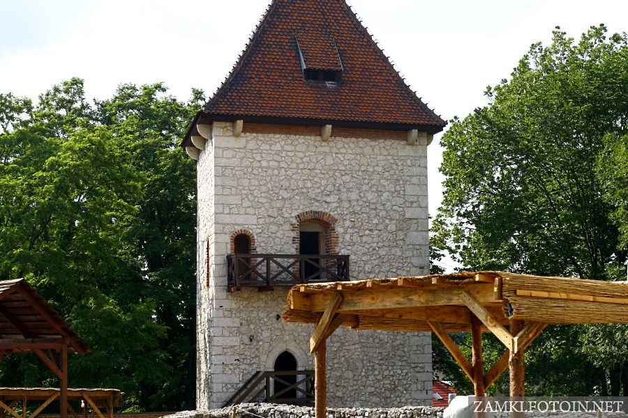 Baszta zamku Żupnego w Wieliczce.