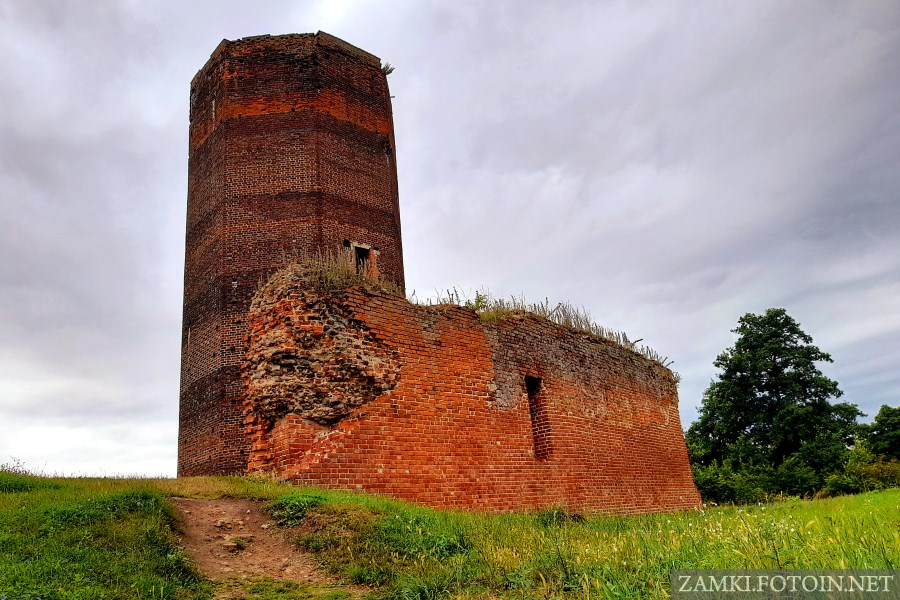 Ruiny zamku w Bolesławcu