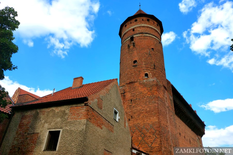 Zachodnia wieża Olsztyńskiego zamku