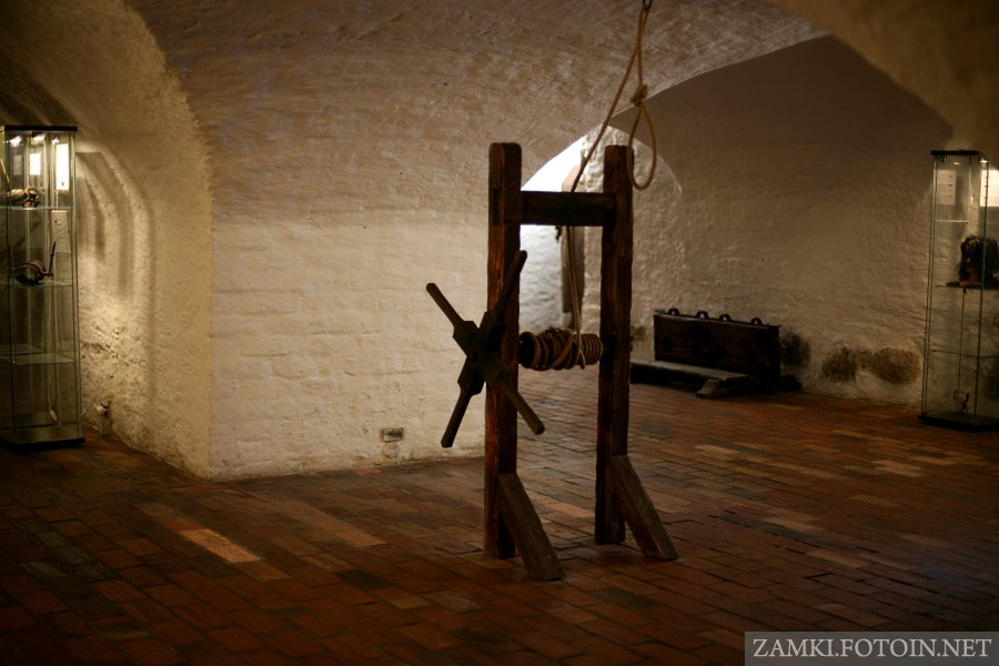 Izba tortur zamku w Darłowie
