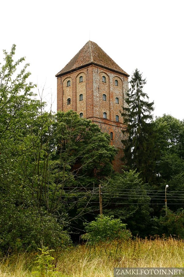 Wieża zamku w Przezmarku