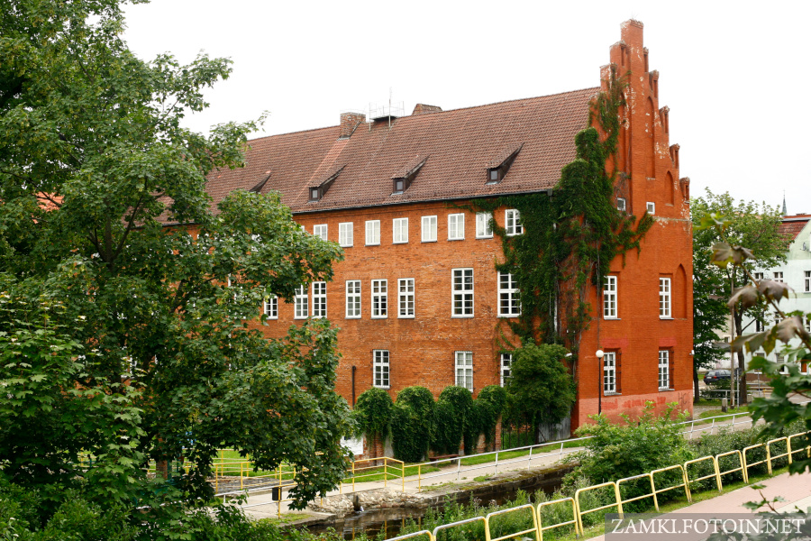 Pozostałości po zamku w Lęborku