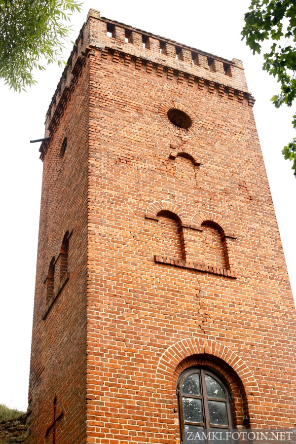 Zamek Kiszewski wieża