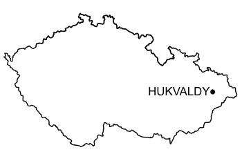 Mapa Zamek Hukvaldy