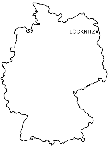 Mapa Zamek w Löcknitz