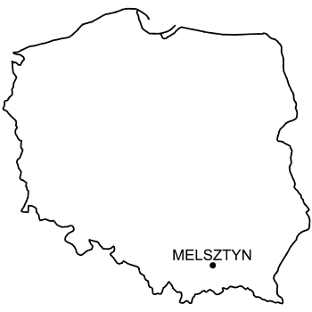 Mapa Zamek w Melsztynie