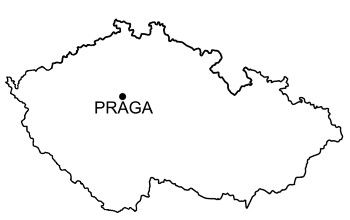Mapa Zamek w Pradze
