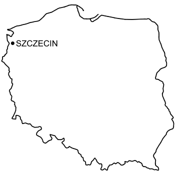 Mapa Zamek w Szczecinie