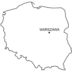 Mapa Zamek Ujazdowski w Warszawie