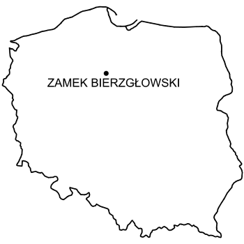 Mapa Zamek Bierzgłowski