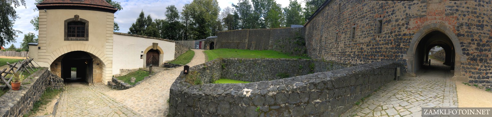 Panorama zamku Stolpen