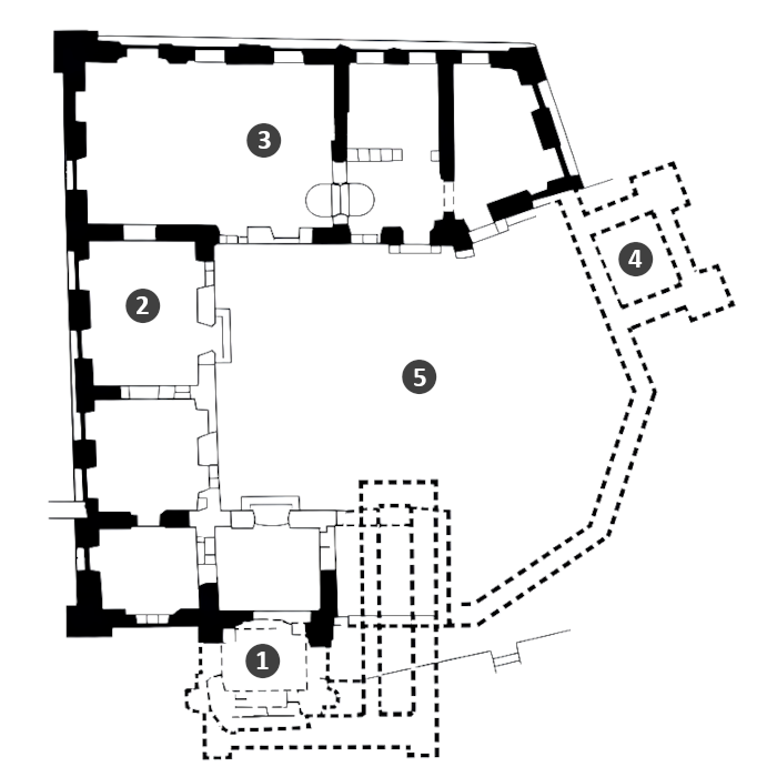 Plan zamku w Sochaczewie