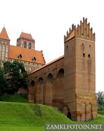 Gdanisko przykład zamku w Kwidzynie