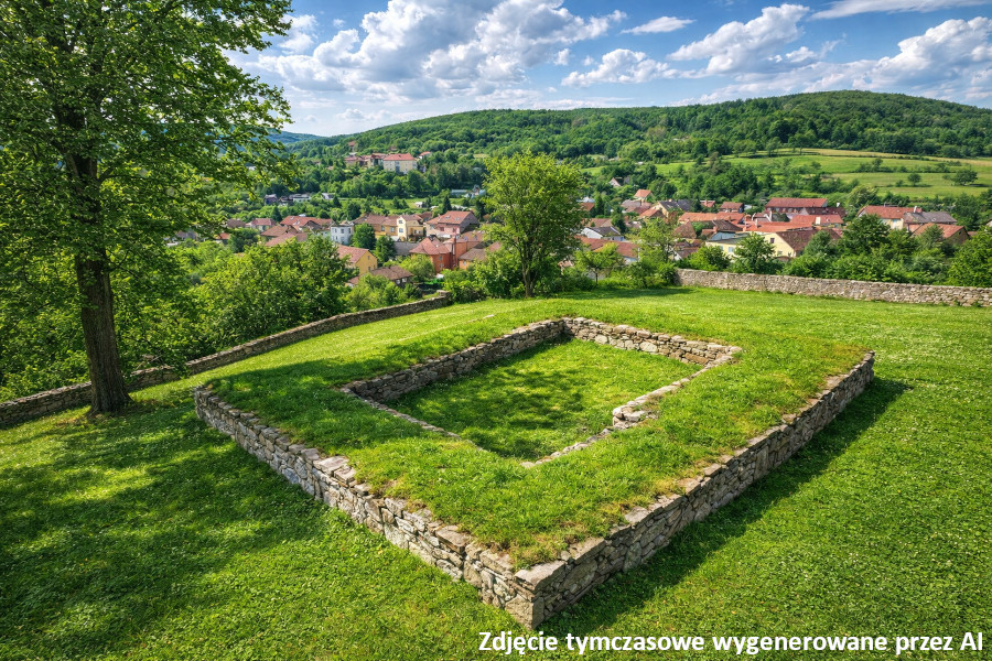 Zamek w Lelekovicach