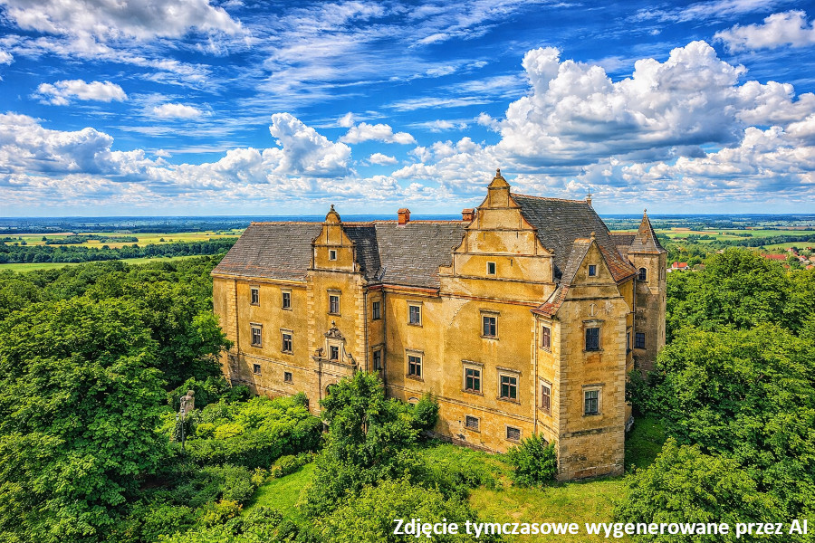 Zamek w Płakowicach