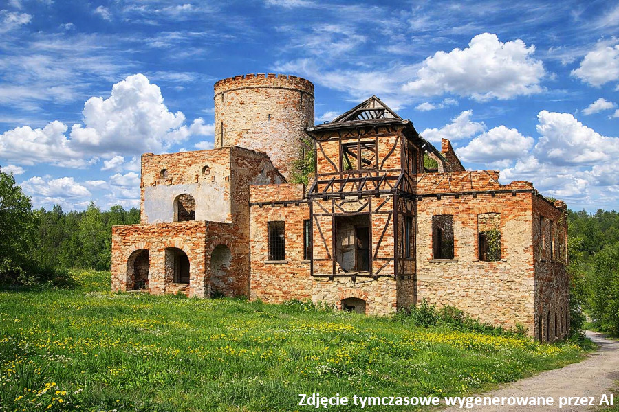 Zamek w Starej Kraśnicy 